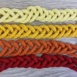 Шнур для плетения ГАМАКА со статическим сердечником ОРАНЖЕВЫЙ - Шнуры для рукоделия