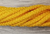 Шнур желтый  5мм полиэфирный с сердечником - Шнуры для рукоделия