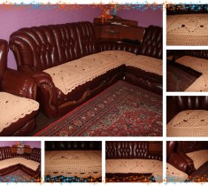 Сидушки на угловой диван и кресло Мастер  Галия Шакирьянова