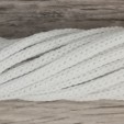 Шнур хлопковый без сердечника 4мм белый - Шнуры для рукоделия