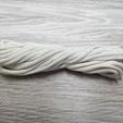шнур меланж п/э 3мм без сердечника белый+айвори   - Шнуры для рукоделия