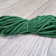 Шнур полиэфирный 3мм без сердечника изумрудный - Шнуры для рукоделия