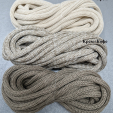 ШНУР 8ММ с сердечниками полиэфир Крем+Кофе - Шнуры для рукоделия