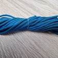 шнур меланж п/э 3мм без сердечника морская волна + голубой - Шнуры для рукоделия