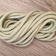 Шнур 5мм с сердечником МЕЛАНЖ Свежая Мята+беж - Шнуры для рукоделия