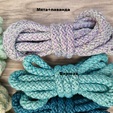Шнур 5мм с сердечником МЕЛАНЖ Лаванда+Свежая мята - Шнуры для рукоделия