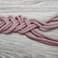 ШНУР ДЛЯ ГАМАКА 5мм с сердечником статический Пыльная Роза (II) - Шнуры для рукоделия