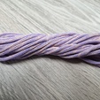 шнур меланж п/э 3мм без сердечника розовый+лаванда - Шнуры для рукоделия