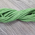 шнур хлопковый 4мм без сердечника салатовый - Шнуры для рукоделия