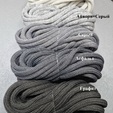 ШНУР 8ММ с сердечниками полиэфир Асфальт - Шнуры для рукоделия