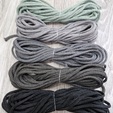 Шнур полиэфирный 3мм без сердечника Полынь - Шнуры для рукоделия