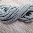 Шнур Хлопковый 7ММ с сердечником серый+ледяной 2-1 - Шнуры для рукоделия