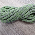 Шнур Хлопковый 7ММ с сердечником серый+салат 2-1 - Шнуры для рукоделия
