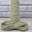 шнур хлопковый 4мм без сердечника серый+желтый (2-1) - Шнуры для рукоделия