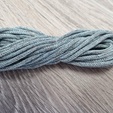 шнур хлопковый 4мм без сердечника серый+ледяной - Шнуры для рукоделия
