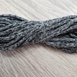 шнур хлопковый 4мм без сердечника серый+темно-серый (2-1) - Шнуры для рукоделия