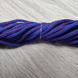 шнур меланж п/э 3мм без сердечника синий+фиолетовый - Шнуры для рукоделия