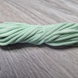 шнур меланж п/э 3мм без сердечника свежая мята + айвори - Шнуры для рукоделия