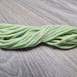 шнур меланж п/э 3мм без сердечника свежая мята + светло-желтый - Шнуры для рукоделия
