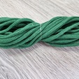 шнур хлопковый 4мм без сердечника зеленый - Шнуры для рукоделия