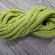 Шнур Хлопковый 7ММ с сердечником желтый+салат 2-1 - Шнуры для рукоделия