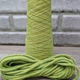 шнур хлопковый 4мм без сердечника желтый+салатовый - Шнуры для рукоделия