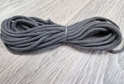 шнур 3мм без сердечника мокрый асфальт - Шнуры для рукоделия