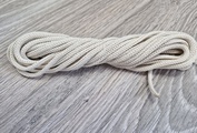 Шнур 3мм без сердечника айвори - Шнуры для рукоделия