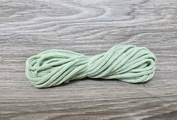 шнур 3мм без сердечника меланж белый+мята+н.голубой+св.желтый  - Шнуры для рукоделия