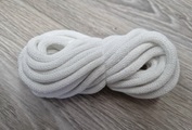 Шнур Хлопковый 7ММ с сердечником Белый - Шнуры для рукоделия