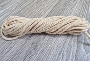 Шнур 3мм без сердечника м.беж (пудра)  - Шнуры для рукоделия