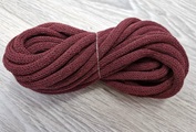 Шнур Хлопковый 7ММ с сердечником Бордовый - Шнуры для рукоделия