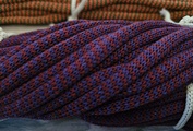 Шнур ХБ 7мм с сердечником Фиолет+Бордо - Шнуры для рукоделия
