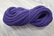 Шнур Хлопковый 7ММ с сердечником Фиолетовый - Шнуры для рукоделия