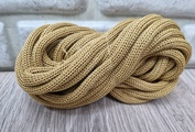 ШНУР 8ММ с сердечниками полиэфир Горчица - Шнуры для рукоделия