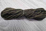 шнур меланж п/э 3мм без сердечника хаки + коричневый - Шнуры для рукоделия