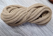 Шнур Хлопковый 7ММ с сердечником Карамель - Шнуры для рукоделия