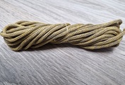 шнур меланж п/э 3мм без сердечника кофе+горчица - Шнуры для рукоделия