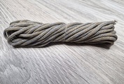 шнур меланж п/э 3мм без сердечника кофе+серый - Шнуры для рукоделия