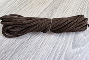 Шнур 3мм без сердечника темно-коричневый - Шнуры для рукоделия