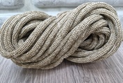 ШНУР 8ММ с сердечниками полиэфир Крем+Кофе - Шнуры для рукоделия