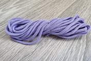 Шнур 3мм полиэфирный без сердечника лаванда  - Шнуры для рукоделия