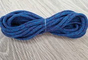 шнур хлопковый 4мм без сердечника лазурь+фиолет - Шнуры для рукоделия