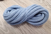 Шнур Хлопковый 7ММ с сердечником Ледяной - Шнуры для рукоделия