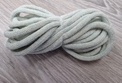 Шнур Хлопковый 7ММ с сердечником молоко + ледяной 2-1 - Шнуры для рукоделия