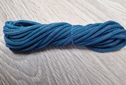 шнур меланж п/э 3мм без сердечника морская волна + деним - Шнуры для рукоделия