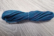 шнур меланж п/э 3мм без сердечника морская волна + джинс - Шнуры для рукоделия