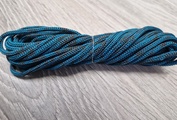 шнур меланж п/э 3мм без сердечника морская волна + графит - Шнуры для рукоделия