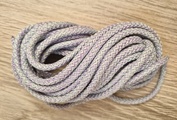 Шнур 5мм с сердечником МЕЛАНЖ Лаванда+Свежая мята - Шнуры для рукоделия