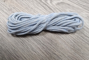 шнур меланж п/э 3мм без сердечника нежно-голубой+ айвори - Шнуры для рукоделия